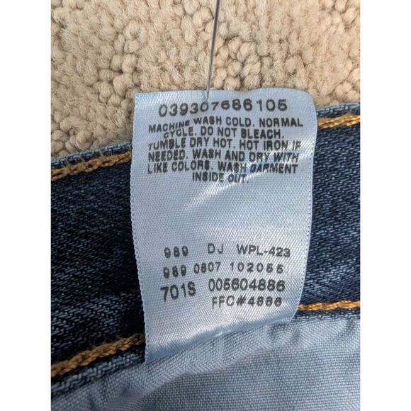 NWT Levi's 560 Jeans Mens 36X32 Comfort Fit Loose Fit Tapered Leg 100% Cotton - Picture 9 of 9